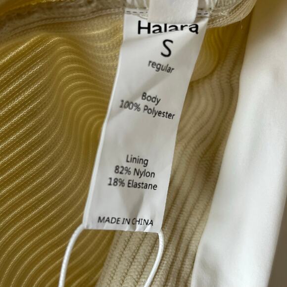 Halara High Waisted Back Zipper Split Hem 2-in-1 Corduroy Casual Skirt Brown M - Picture 6 of 12